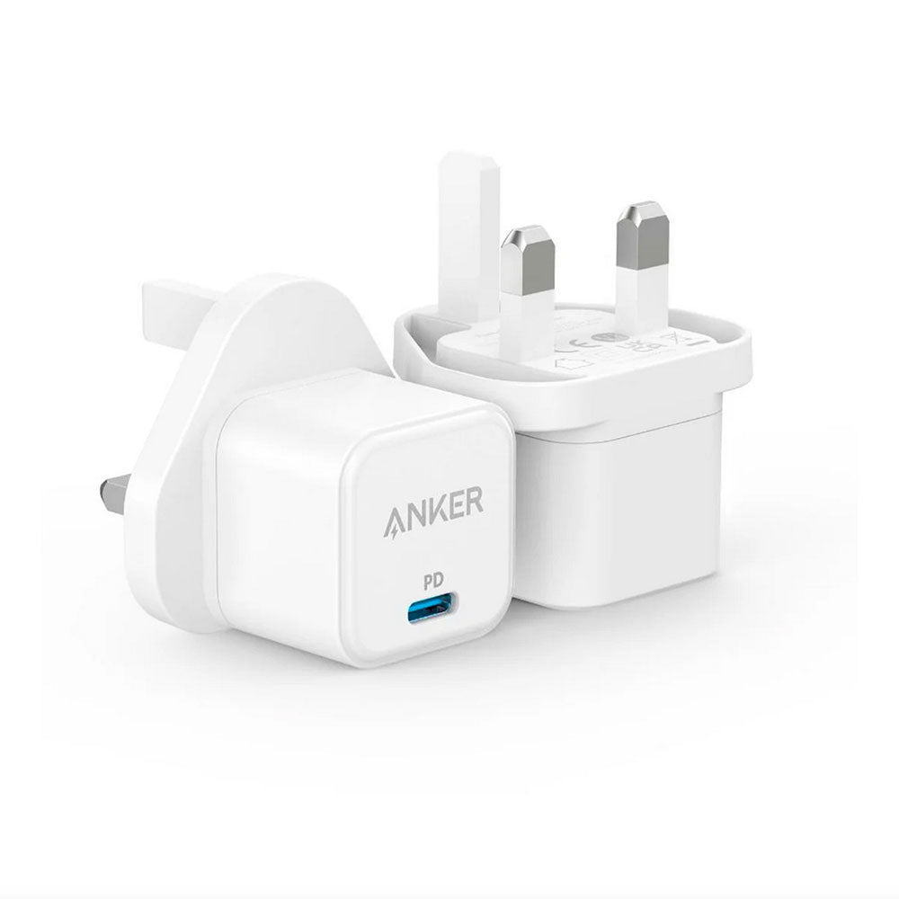Anker Powerport Iii 20w Usb-c Power Delivery Wall Charger - White